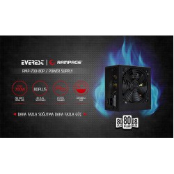 RAMPAGE 700WATT POWER SUPPLY 80 PLUS RAMPAGE 700WATT POWER SUPPLY 80 PLUS