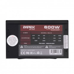 EVEREST 600 WATT POWER SUPPLY EVEREST 600 WATT POWER SUPPLY