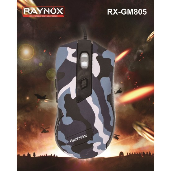 RAYNOX RX-GM805 KAMUFLAJ OYUNCU MOUSE