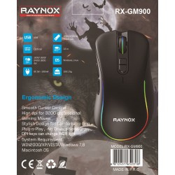 RAYNOX RX-GM900 RGB OYUNCU MOUSE RAYNOX RX-GM900 RGB OYUNCU MOUSE