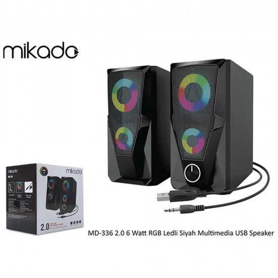 MIKADO MD-336 2.0 RGB HOPARLOR