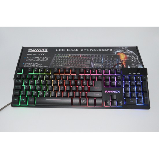 RAYNOX PRO-K1000 GAMING LED KEYBOARD