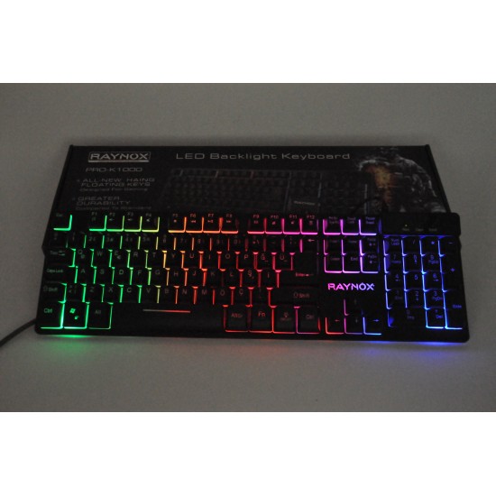 RAYNOX PRO-K1000 GAMING LED KEYBOARD