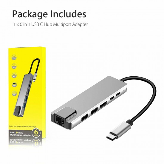 TYPE C HDTV MULTIFUNCTION LAN ADAPTER