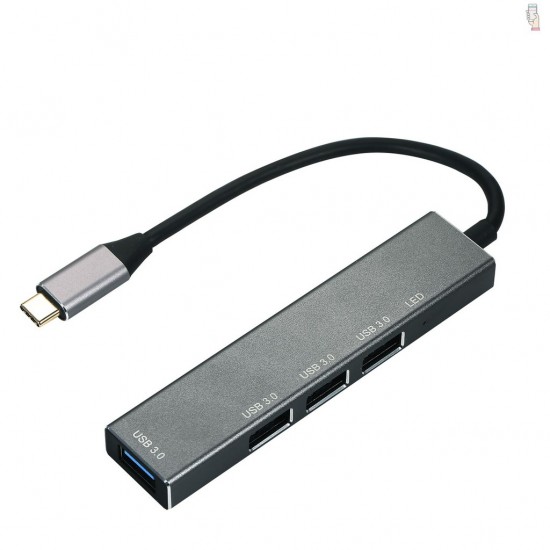 TYPE C USB HUB 5GBPS YÜKSEK TRANSFER HIZI 4 PORT