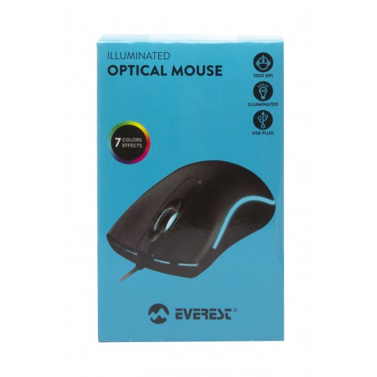 EVEREST SM-M9 IŞIKLI GAMING MOUSE