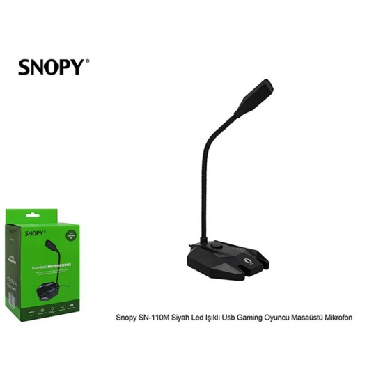 SNOPY GAMING RGB IŞIKLI MASAÜSTÜ MİKROFON