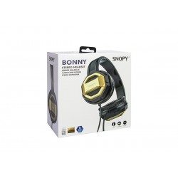 Snopy Bonny PC - Tablet - Telefon İçin Mikrofonlu Kulaklık - Gold Snopy Bonny PC - Tablet - Telefon İçin Mikrofonlu Kulaklık - Gold