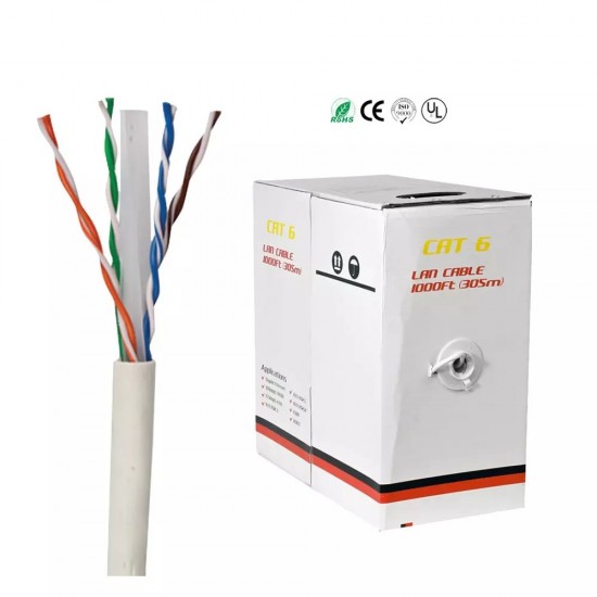 LN CAT6E Cable gray 305M