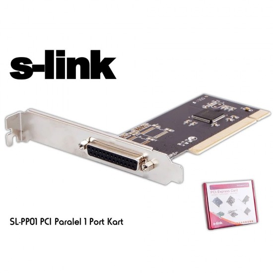 S-link SL-PP01 PCI Paralel 1 Port Kart