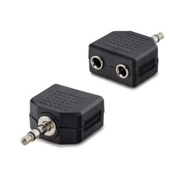 Nivatech NTC 803 AUX 3,5 TO 2*3,5 AUX ÇOKLAYICI Nivatech NTC 803 AUX 3,5 TO 2*3,5 AUX ÇOKLAYICI