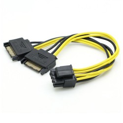 8PIN SATA EKRAN KARTI KABLO 8PIN SATA EKRAN KARTI KABLO