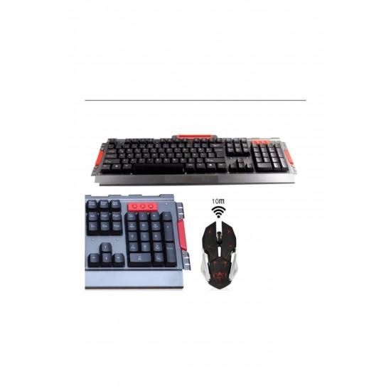 RAYNOX PRO-K1100 WIRELESS KEYBOARD MOUSE SET