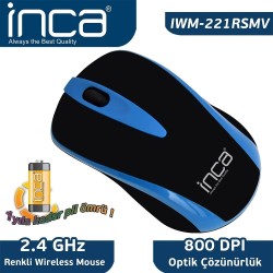 INCA 2,4 GHZ IWM-221 RSK WİRELESS NANO MOUSE KIRMIZI INCA 2,4 GHZ IWM-221 RSK WİRELESS NANO MOUSE KIRMIZI