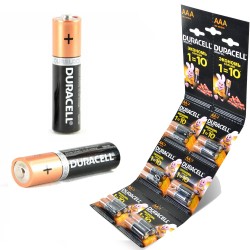 DURACELL AAA  İNCE KARTELA PİL 12 Lİ DURACELL AAA  İNCE KARTELA PİL 12 Lİ
