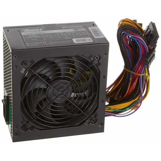 BOOST BST-ATX 400R 400W 12 CM KIRMIZI FAN SİYAH ATX