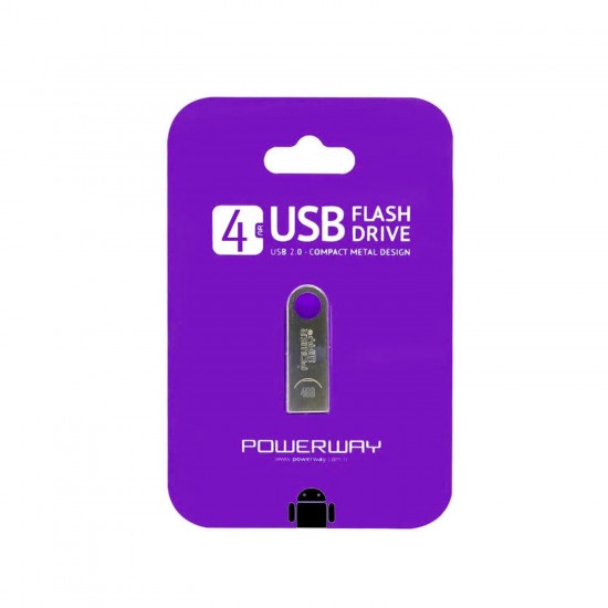 POWERWAY 4 GB FLASH BELLEK