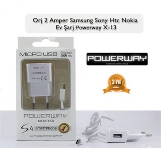 POWERWAY X-13 SAMSUNG 2 İN 1 2000 MAH