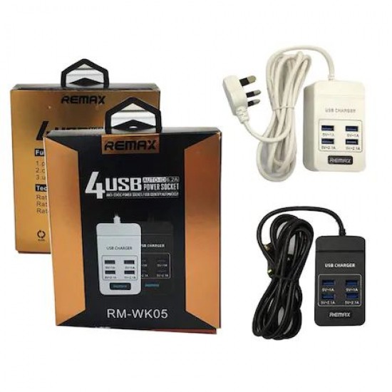 REMAX RM-WK05 4 PORT USB CHARGER