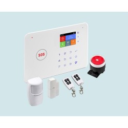WESEE WS-W3 WİFİ+GSM ALARM SET WESEE WS-W3 WİFİ+GSM ALARM SET