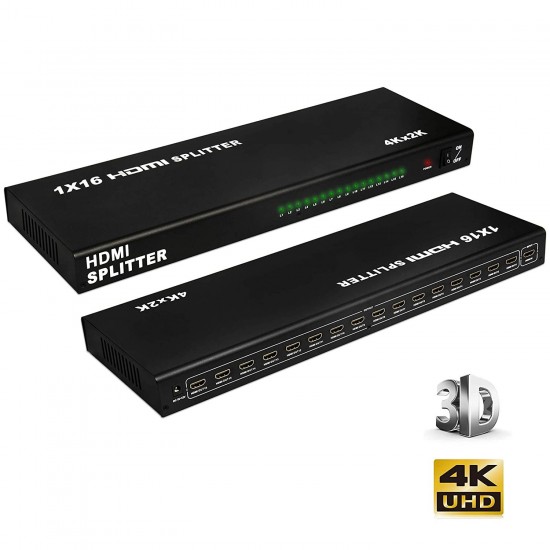 Nivatech NTC 516 16 PORT HDTV SPLITTER 4K*2K