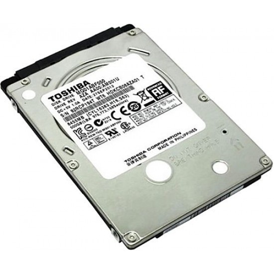 TOSHIBA 2,5" 500 GB 5400 RPM SATA III 8 MB NOTEBOOK HDD