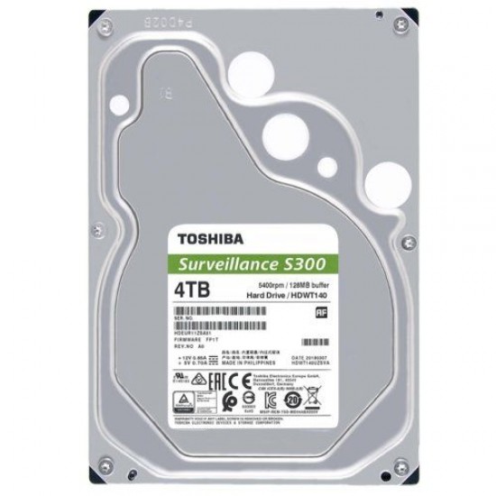 TOSHIBA 3,5" ENTERPRISE 4 TB 7200 RPM 64 MB SATA HDD 7/24