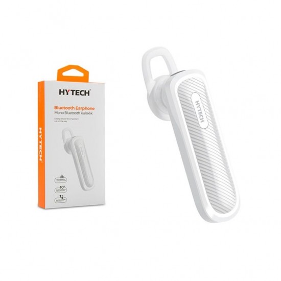 Hytech HY-XBK10 Mobil Telefon Uyumlu Beyaz Bluetooth Kulaklık