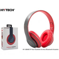 Hytech HY-XBK85 TF Kart Özellikli Kırmızı Bluetooth Kulaklık Hytech HY-XBK85 TF Kart Özellikli Kırmızı Bluetooth Kulaklık