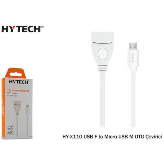 Hytech HY-X110 USB F to MicroUSB M OTG Çevirici