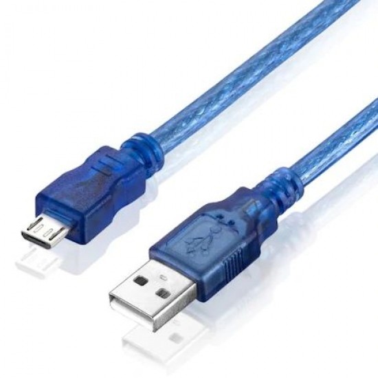 NİVATECH NTC-602 USB M/MICRO USB 50CM BLUE