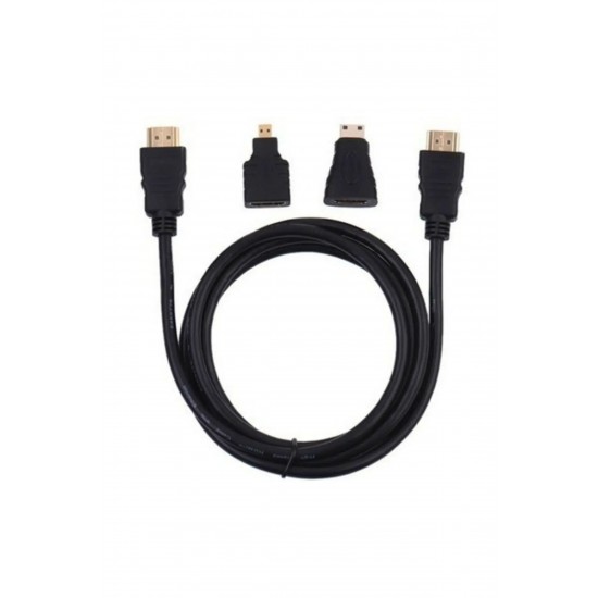 Nivatech NTC 99 1.4V HDMI FLAT CABLE 1,5M 3 in 1