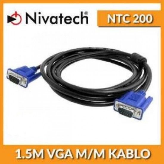 Nivatech NTC 200 VGA M/M CABLE 1,5M