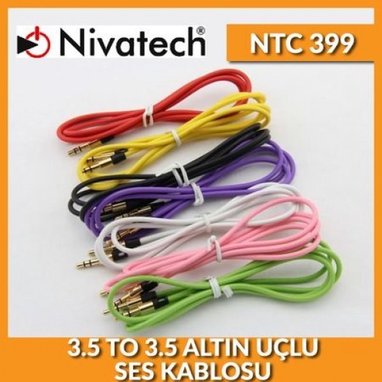 Nivatech NTC 399 3,5 TO 3,5 AUX CABLE