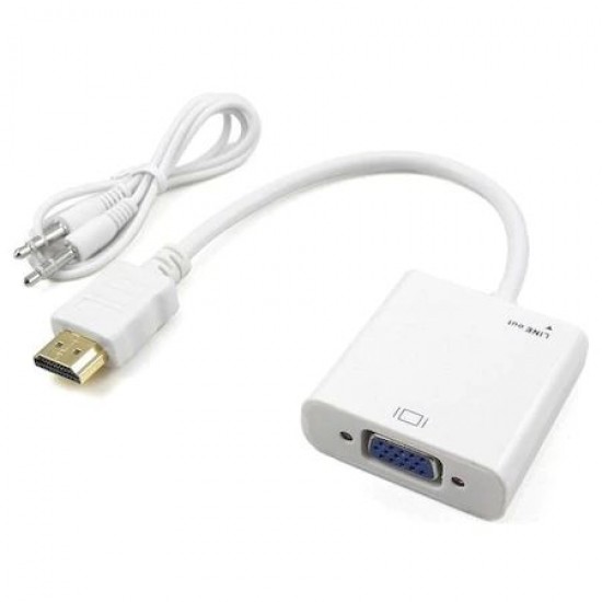 Nivatech NTC 96 HDMI TO VGA KABLO SESLİ