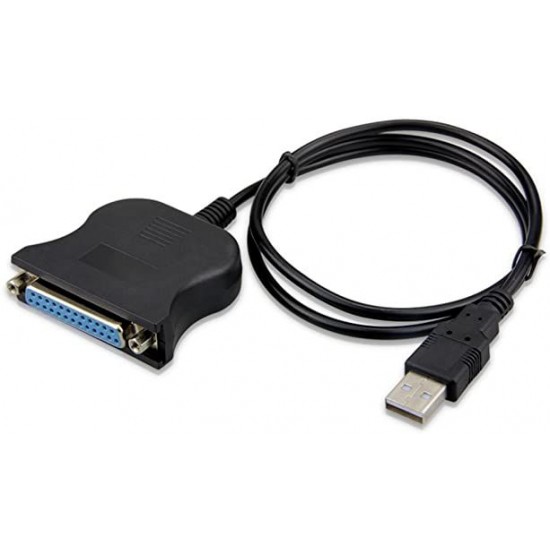 Nivatech NTC 350 USB TO LPT 1284 BLACK CABLE