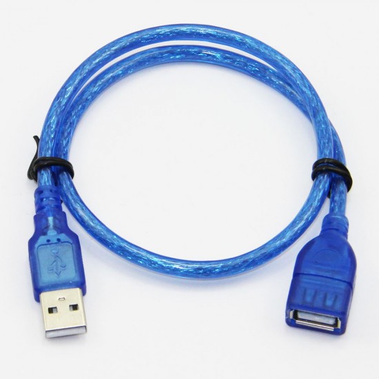 Nivatech NTC 604 USB TO USB F 50 CM BLUE