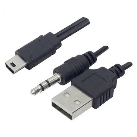NİVATECH NTC -2035-1 MÜZİK KUTUSU KABLOSU USB+3,5+5PİN KABLO