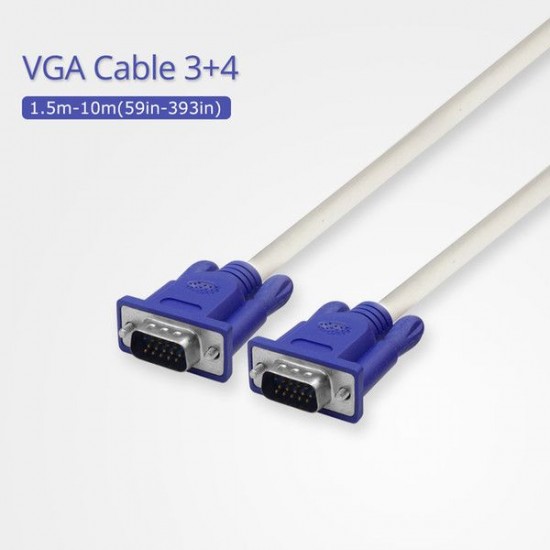 Nivatech NTC 201 VGA 3+4  CABLE 1,5M