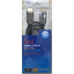 NEXT YE-1107  1,5 MT HDMI KABLO (GRİ/MAVİ KUTU NEXT YE-1107  1,5 MT HDMI KABLO (GRİ/MAVİ KUTU