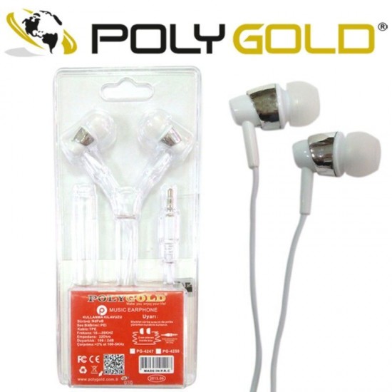 POLY GOLD PG-4247 KULAK ICI MP3 KULAKLIK