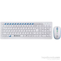 DEFENDER SKYLINE 895 NANO WIFI KLAVYE MOUSE SETI DEFENDER SKYLINE 895 NANO WIFI KLAVYE MOUSE SETI