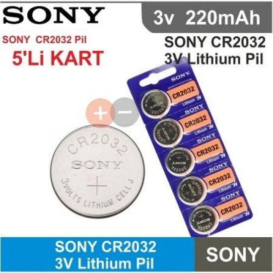 SONY CR 2032 PİL